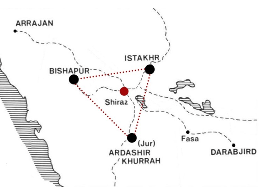 موقعیت دشت شیراز